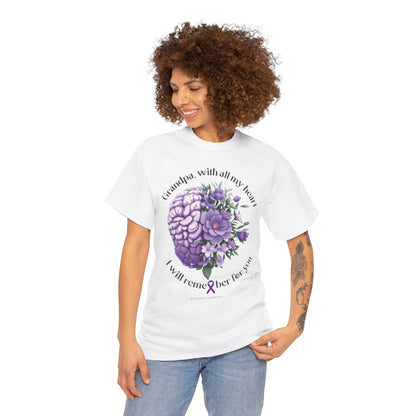GRANDPA I Will Remember for You Unisex Heavy Cotton Tee