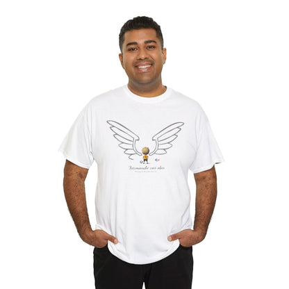 Formando sus Alas | Soccer Player Unisex Heavy Cotton Tee