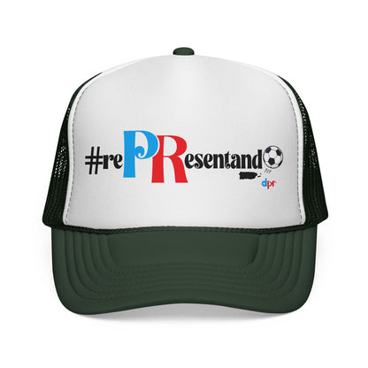 RePResentando Soccer Puerto Rican Pride Trucker Caps FREE SHIPPING