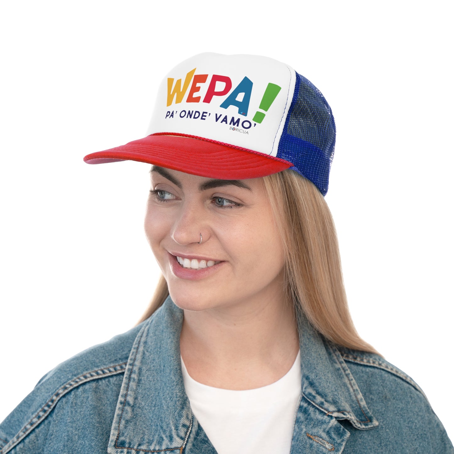 Wepa Boricua Puerto Rican Pride Trucker Caps FREE SHIPPING