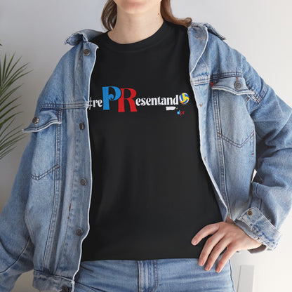 RePResentando Volleyball Unisex Heavy Cotton Tee