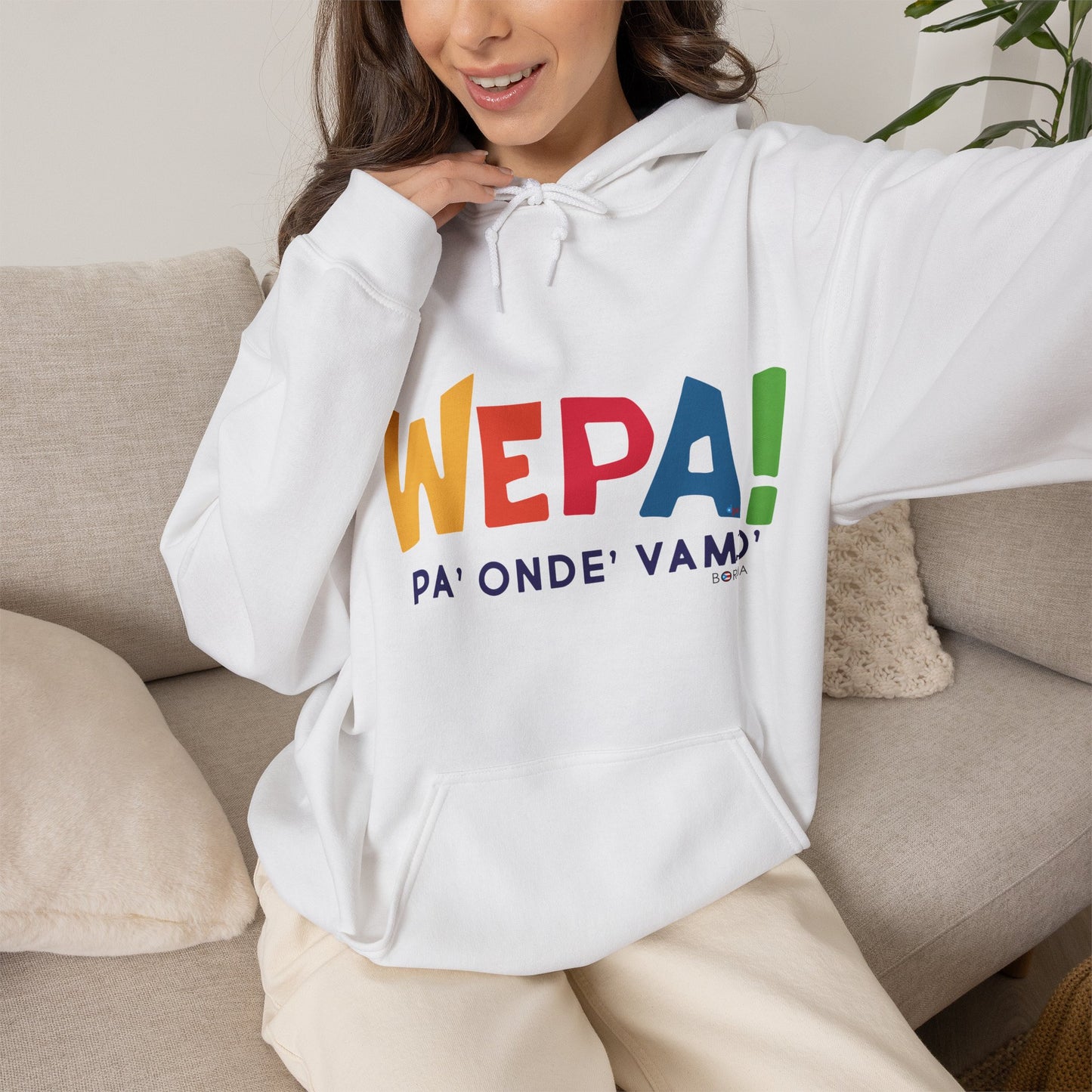 Wepa Boricua! Unisex Heavy Blend™ Boricua-Style Hoodies
