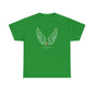 "Cosiendo sus alas" Soccer Player Unisex Heavy Cotton Tee