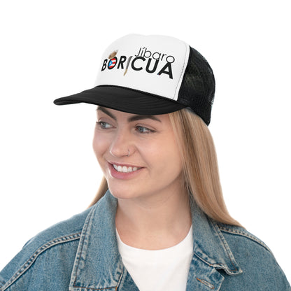 Jíbaro Boricua Puerto Rican Pride Trucker Caps FREE SHIPPING