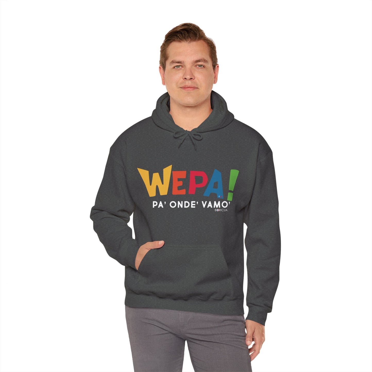 Wepa Boricua! Unisex Heavy Blend™ Boricua-Style Hoodies