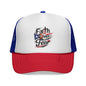 Faith Over Fear Christian Basketball | Puerto Rican Flag Trucker Caps FREE SHIPPING