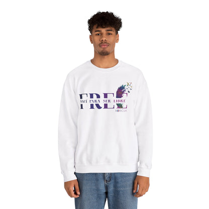Free Nací para ser libre Unisex Heavy Blend™ Crewneck Sweaters