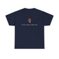 Mi Atleta Pertenece Primero a Jesús | Puerto Rico Faith Cross Soccer ball Unisex Heavy Cotton Tee