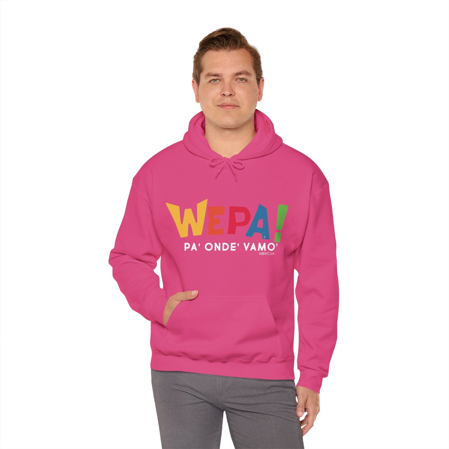 Wepa Boricua! Unisex Heavy Blend™ Boricua-Style Hoodies