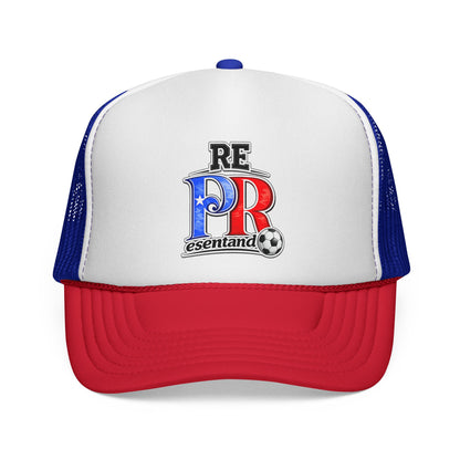 Puerto Rico Soccer ball REPresentando Trucker Caps FREE SHIPPING