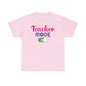 Teacher Mode ON - Back to School Boricua Teacher Heavy Cotton Tee