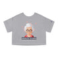 Remembering My Abuelita Fajona Flowy Cropped Tee