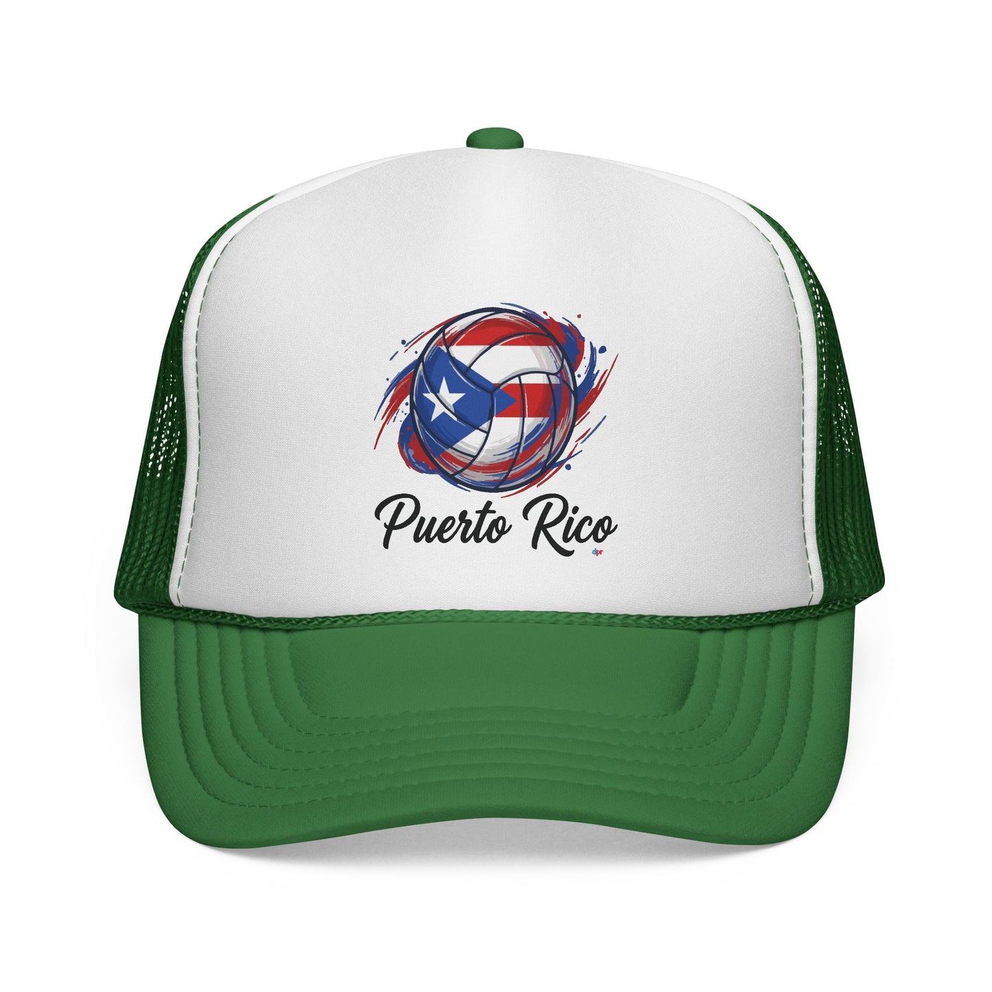 Puerto Rico Volleyball Flag  Trucker Caps FREE SHIPPING