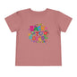 Back To School Boricua Girl Toddler Short Sleeve Tee
