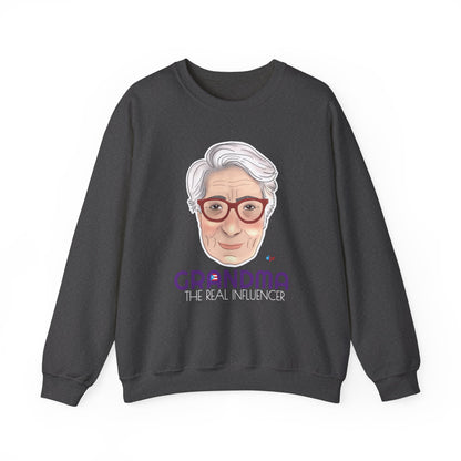 Grandma The real Influencer Heavy Blend™ Crewneck Sweatshirt