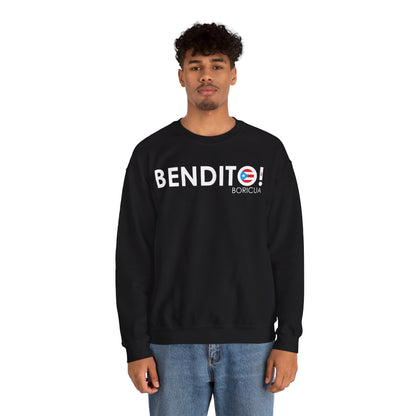 BENDITO BORICUA Heavy Blend™ Crewneck Sweaters