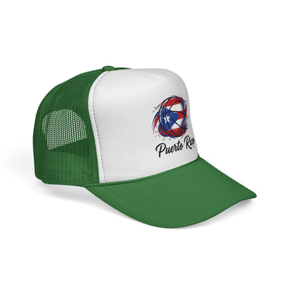 Puerto Rico Basketball Flag 2 Trucker Caps FREE SHIPPING