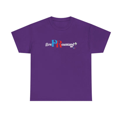 RePResentando™ Puerto Rico Soccer ball Unisex Heavy Cotton Tee | Boricua Soccer T-Shirt