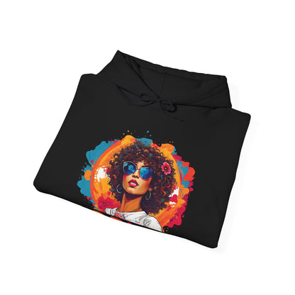 Boricua Girl Colors Unisex Heavy Blend™ Boricua-Style Hoodies