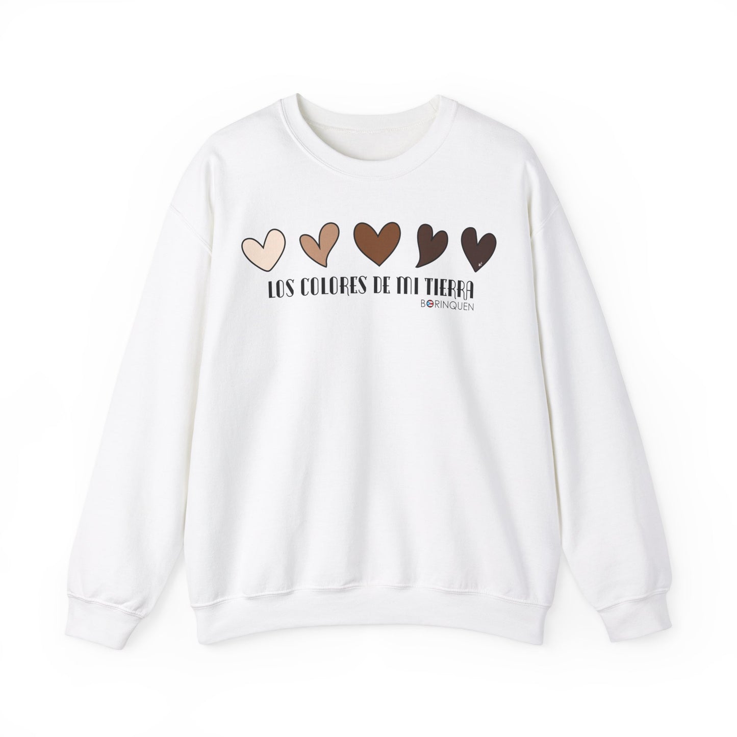 MELANINA BORINQUEN Heavy Blend™ Crewneck Sweaters