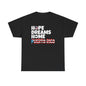 HOPE DREAMS HOME BANDERA Puerto Rico Unisex Heavy Cotton Tee