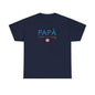 Papá EST. 2026 Puerto Rican Flag Unisex Heavy Cotton Tee