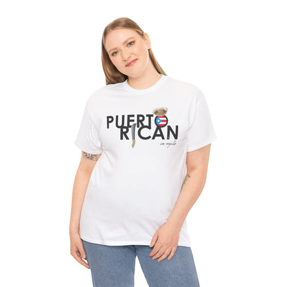 Puerto Rican con Orgullo 2 Unisex Heavy Cotton Tee