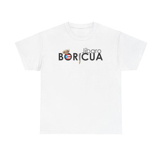 Jíbaro Boricua Unisex Heavy Cotton Tee