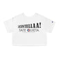 CENTELLA! Puerto Rican Mom WOMAN  Flowy Cropped Tee