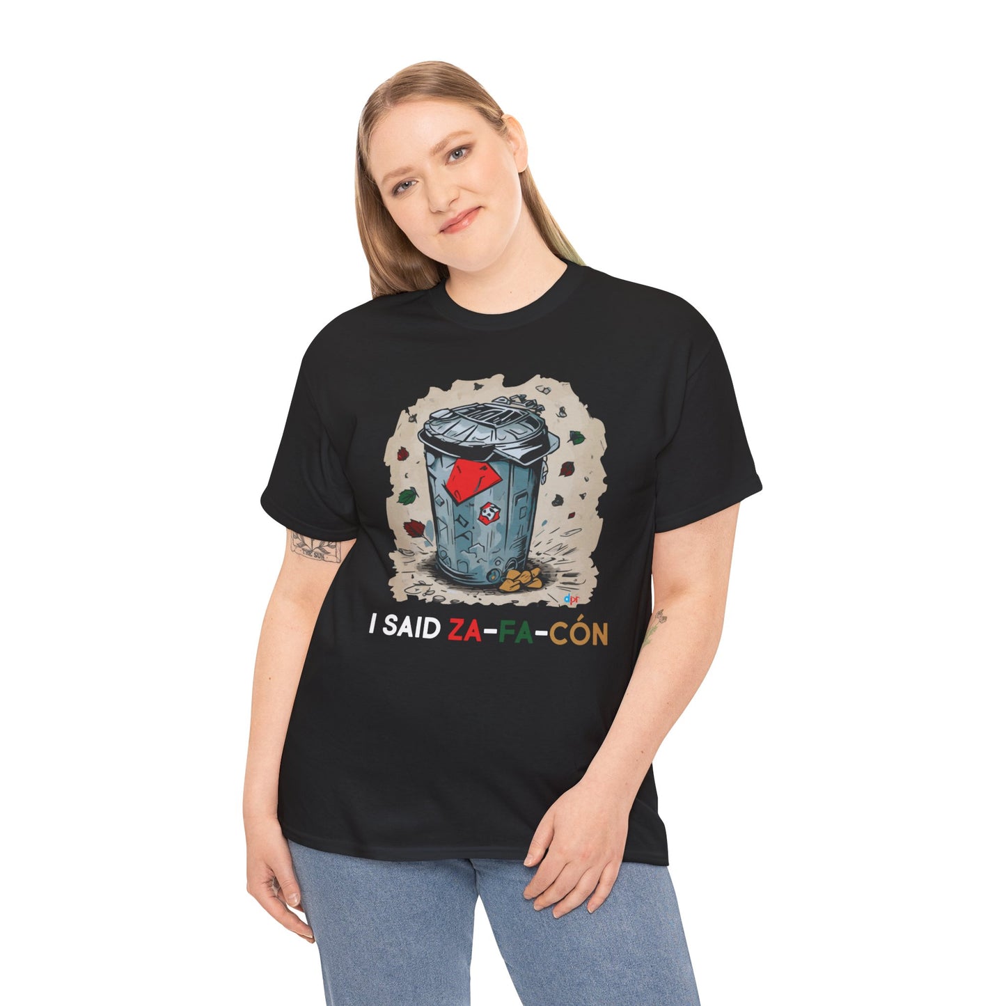 I SAID ZAFACÓN Unisex Heavy Cotton Tee