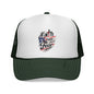 Faith Over Fear Christian Volleyball | Puerto Rican Flag Trucker Caps FREE SHIPPING