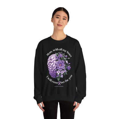 MOM I Will Remember for You Heavy Blend™ Crewneck Sweaters