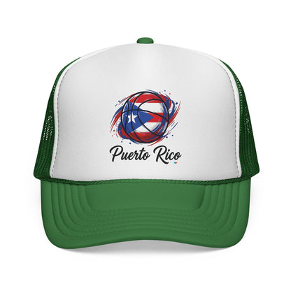 Puerto Rico Basketball Flag 2 Trucker Caps FREE SHIPPING