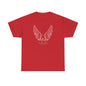 "Cosiendo sus alas" Soccer Player Unisex Heavy Cotton Tee