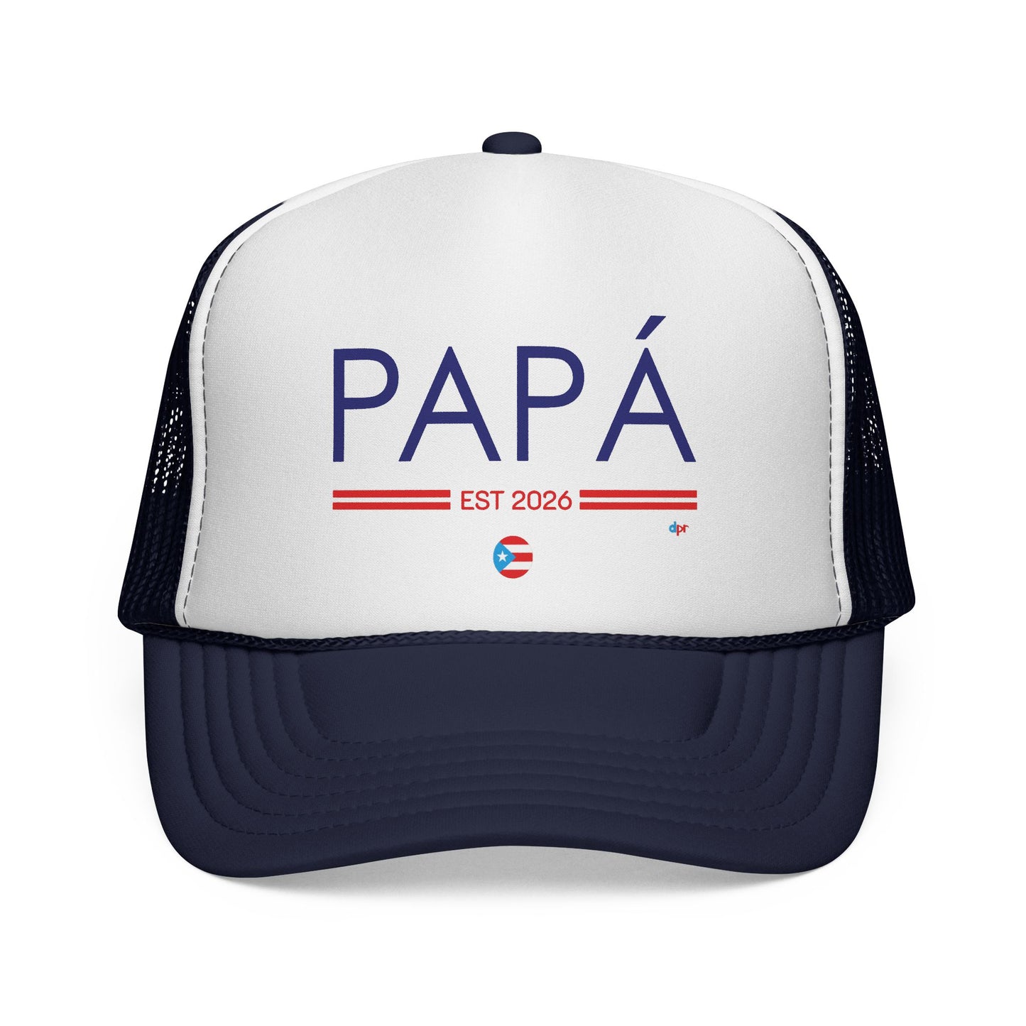 Papá Established 2026 Puerto Rican Pride Trucker Caps FREE SHIPPING