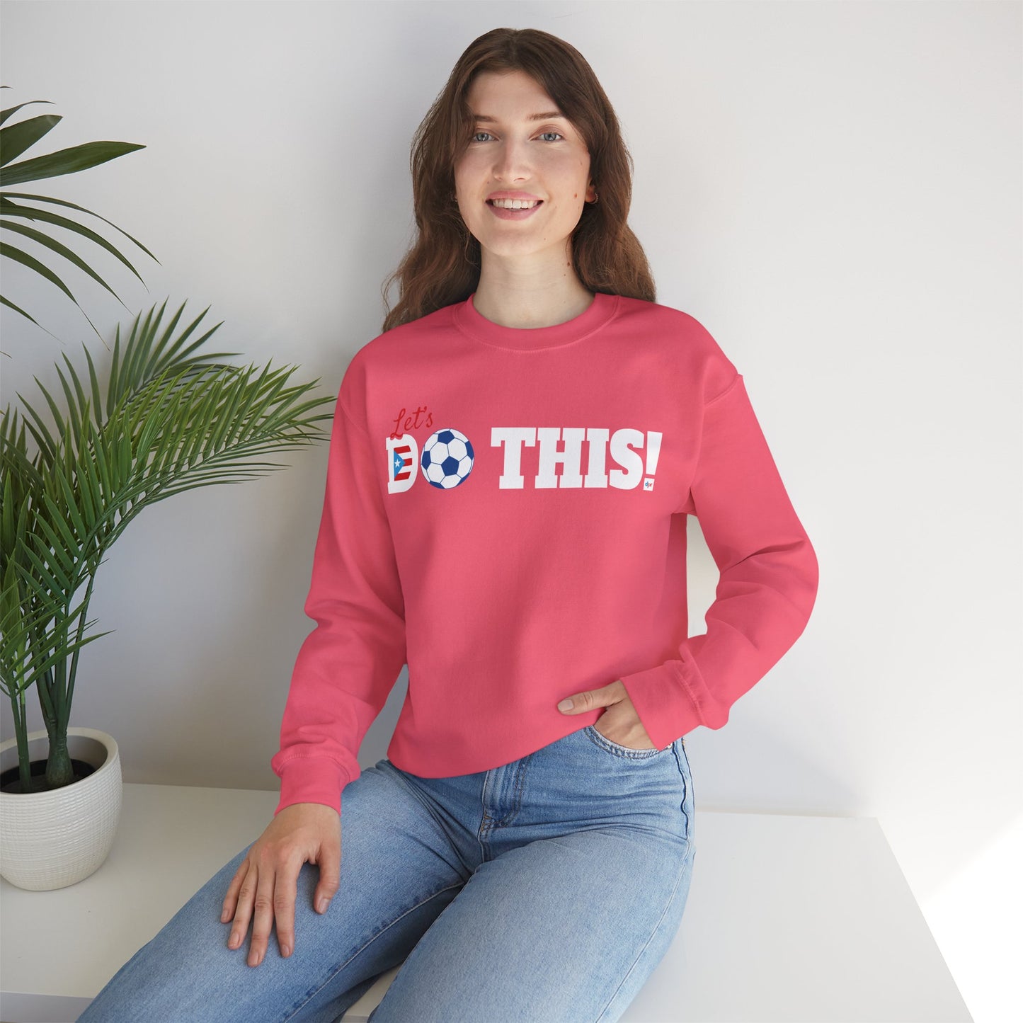 Let's Do This Soccer Heavy Blend™ Crewneck Sweatshirt