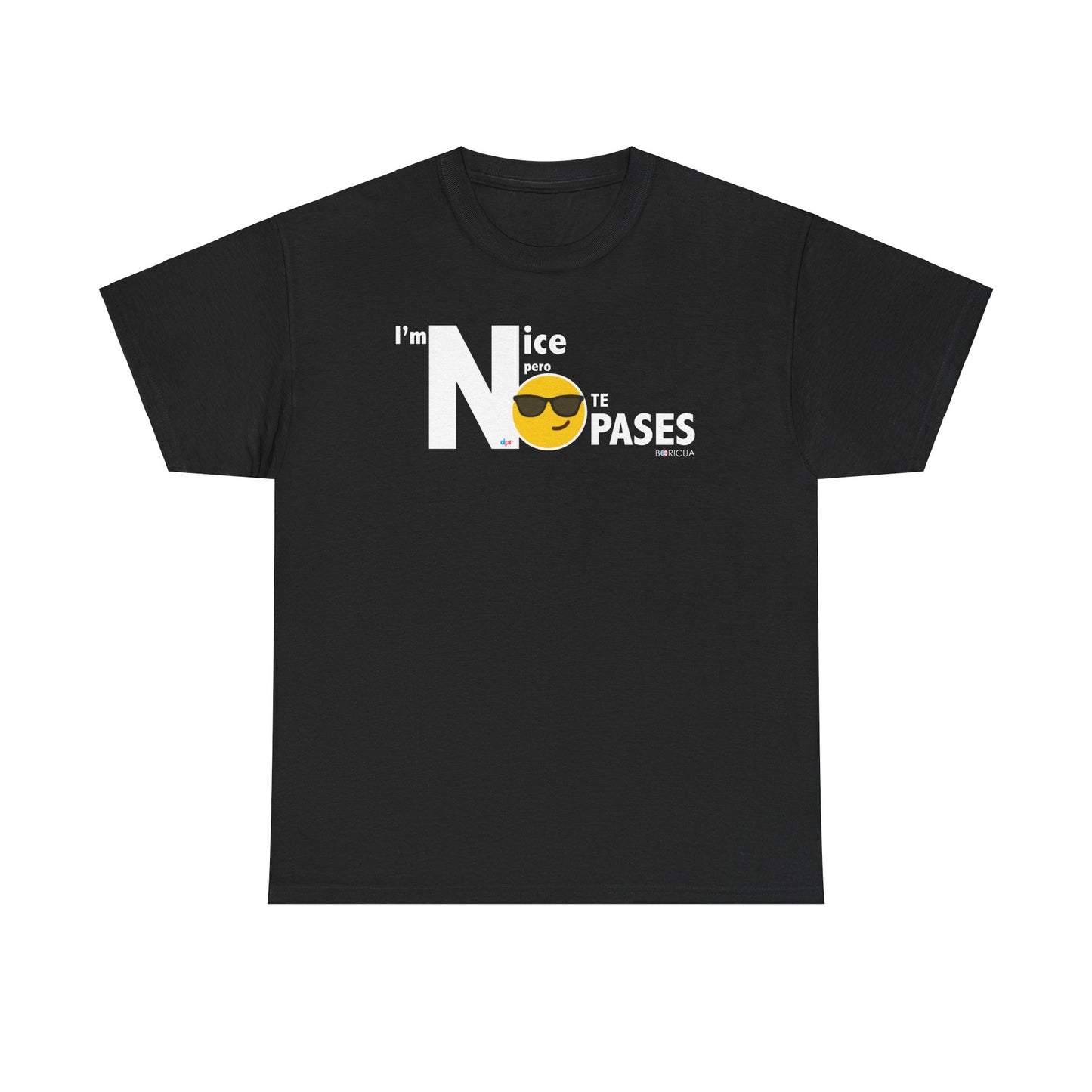 I'm Nice Boricua Unisex Heavy Cotton Tee