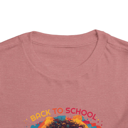 Back to School Maranta Boricua Toddler Short Sleeve Tee