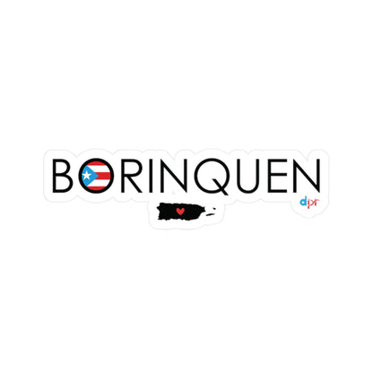 Borinquen Kiss-Cut Vinyl Decals