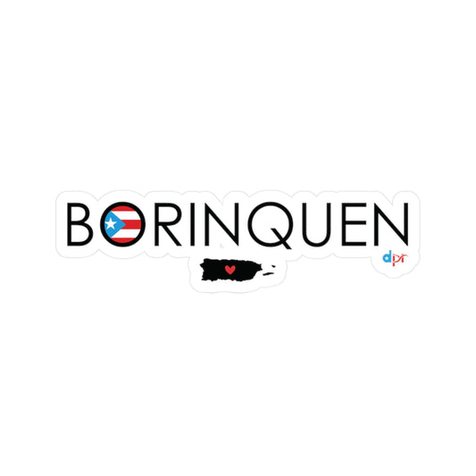 Borinquen Kiss-Cut Vinyl Decals
