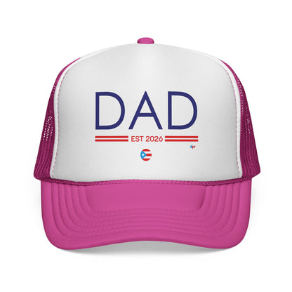 DAD Established 2026 Puerto Rican Pride Trucker Caps FREE SHIPPING