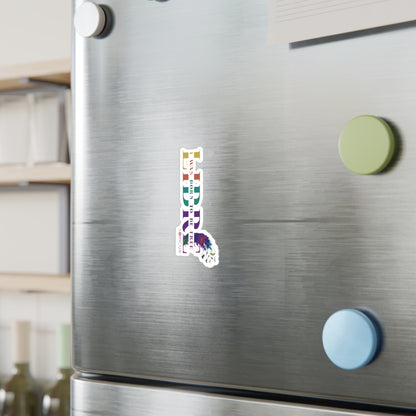 Free Rainbow Waterproof Kiss-Cut Vinyl Decals
