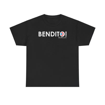 BENDITO BORICUA Unisex Heavy Cotton Tee
