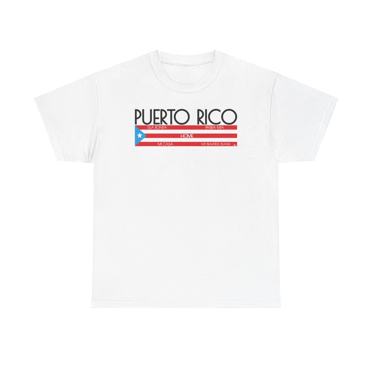 Puerto Rico HOME Unisex Heavy Cotton Tee