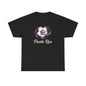 Puerto Rico Soccer Ball Flag | Unisex Heavy Cotton T-Shirt