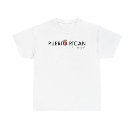 Puerto Rican con Orgullo Unisex Heavy Cotton Tee
