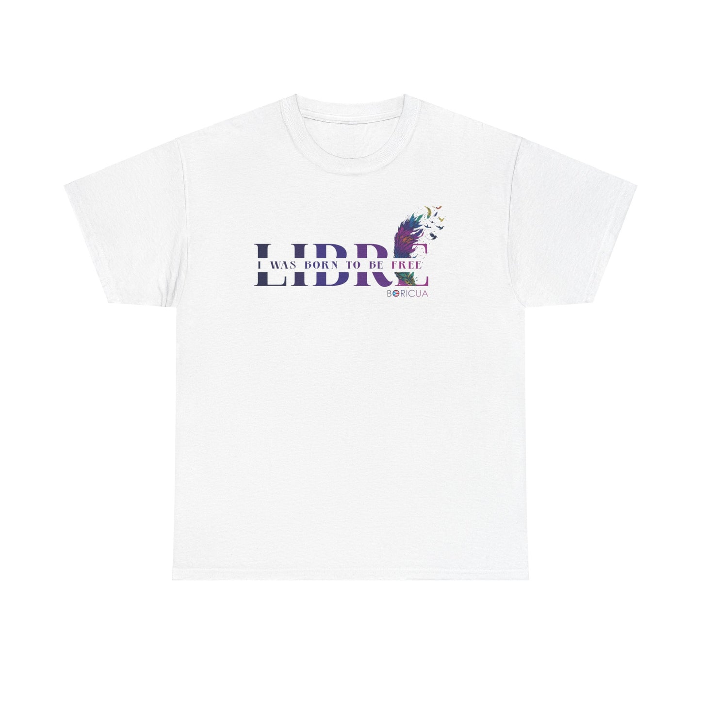 LIBRE Born to be FREE Unisex Heavy Cotton Tee