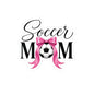 Soccer Mom Boricua Pink Bow Waterproof Kiss-Cut Vinyl Decals