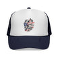 Faith Over Fear Christian Volleyball | Puerto Rican Flag Trucker Caps FREE SHIPPING