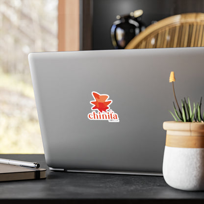 Chinita Boricua Waterproof Kiss-Cut Vinyl Decals